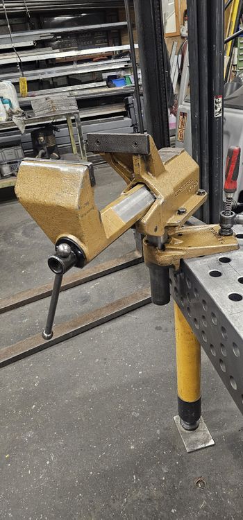 Gressel Schraubstock AX 160, ottimo stato, - Image 2