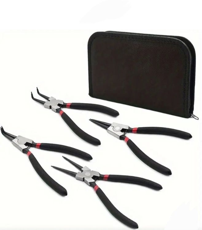 4 pezzi - Pinza anello di sicurezza pinza set