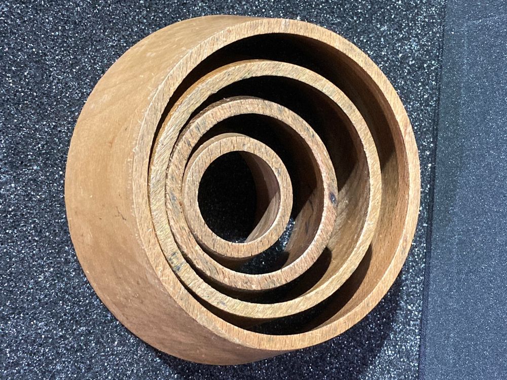 🔵 rivestimenti per orologi da parete grandi anelli in legno 🔵