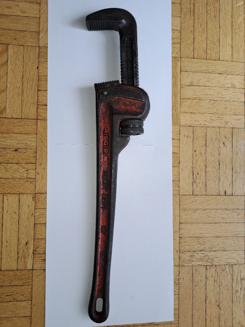 RIDGID 18" pinza per tubi, Elria, Ohio U.S.A. - Image 1