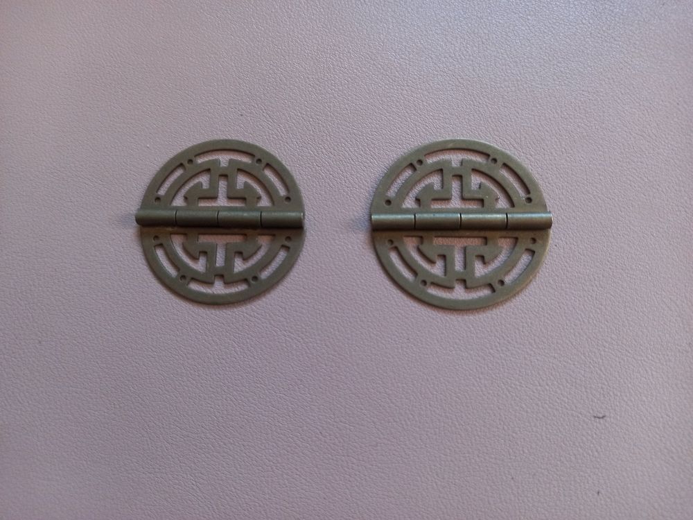 10x cerniera rotonda in stile vintage stile asiatico - Image 2