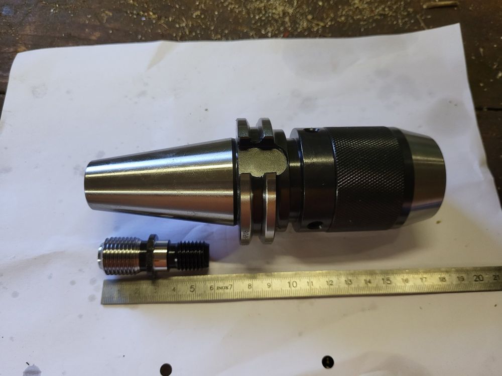 Supporto per utensili 1-16mm SK40 S20x2 coperchio / DIN69871+bulloni di serraggio