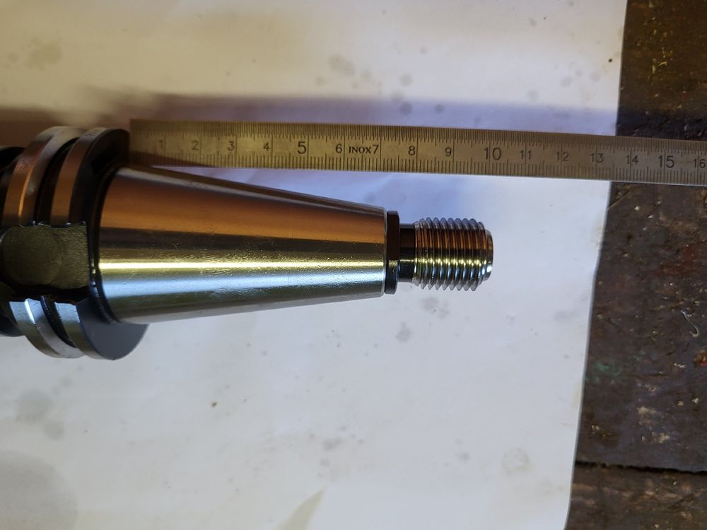 Supporto per utensili 1-16mm SK40 S20x2 coperchio / DIN69871+bulloni di serraggio - Image 2