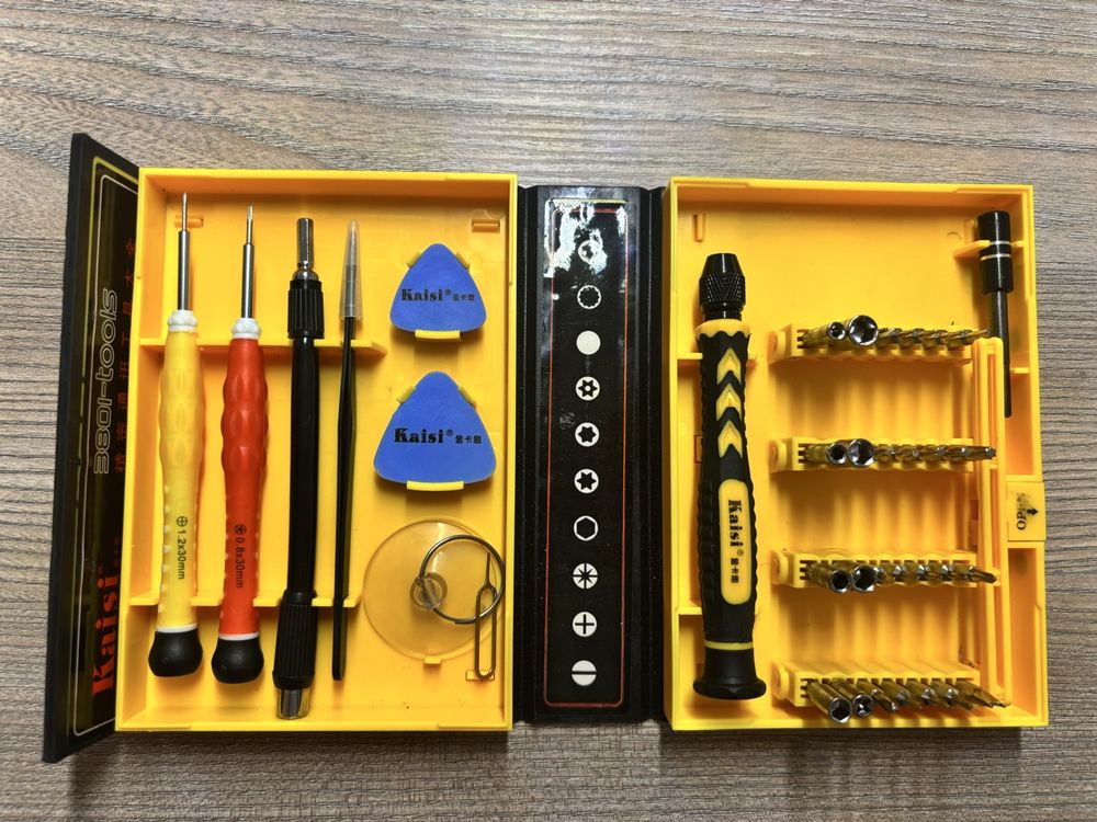 Kaisi 3801 Profi Feinmechaniker Screwdriver Set 4mm Bits