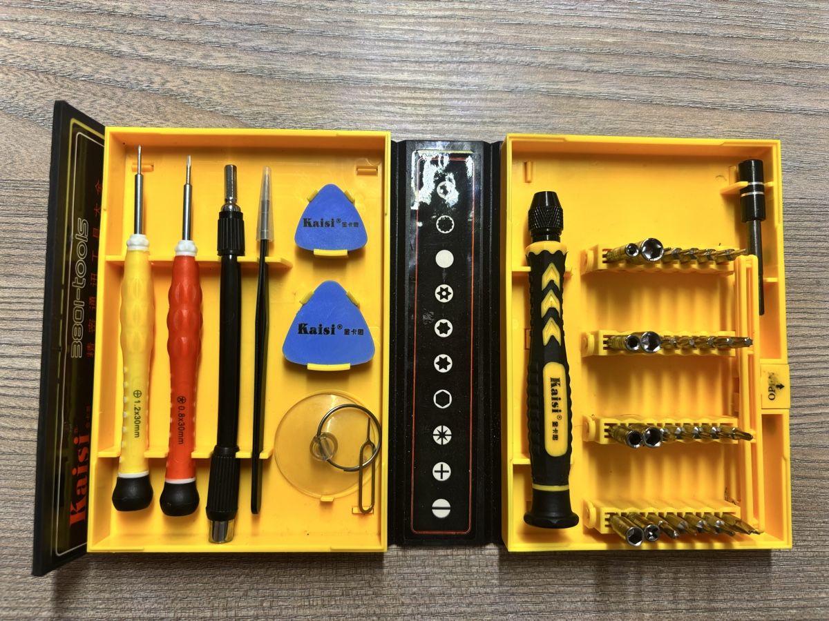 Kaisi 3801 Profi Feinmechaniker Screwdriver Set 4mm Bits - Image 1