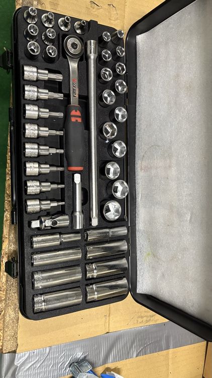 WÜRTH Zebra set di chiavi a scatto 3/8", 42 pezzi, nuovo