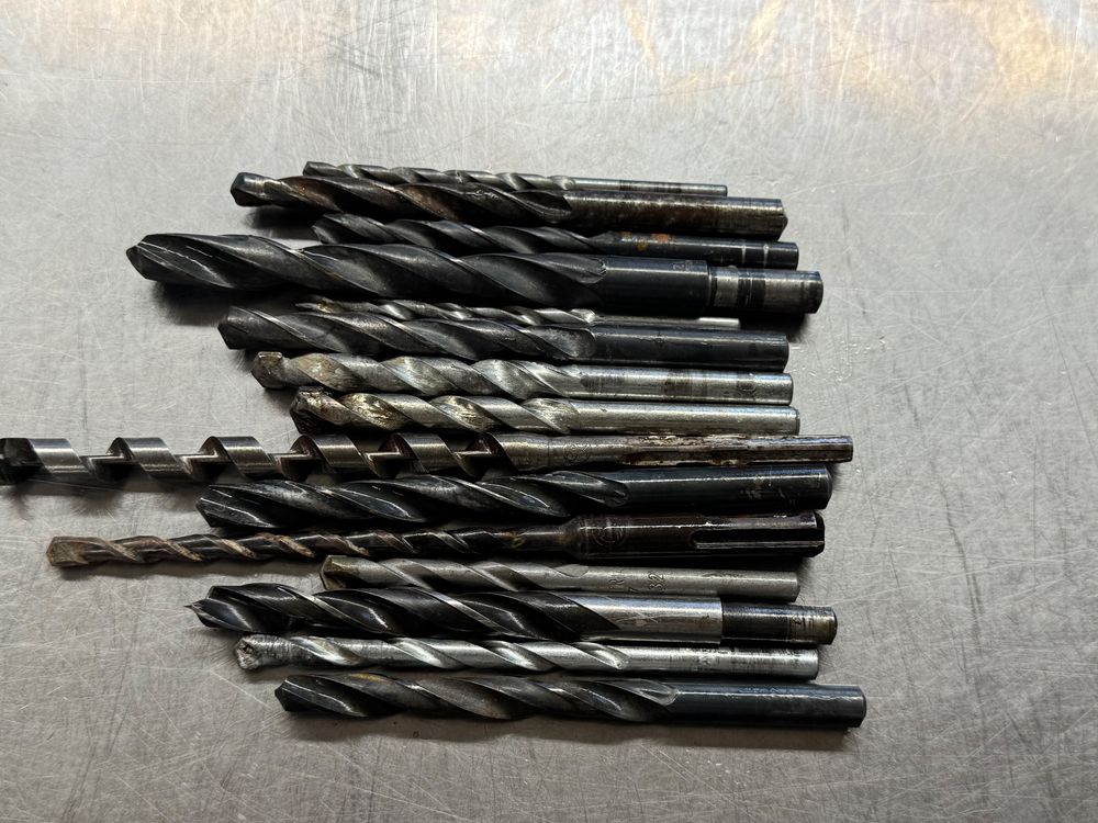 Set di punte, punte in metallo, punte in legno