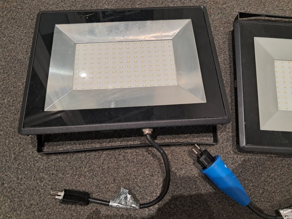 2x LED Fluter, Strahler 100W Lampada esterna IP65 Lampada da esterno - Image 2