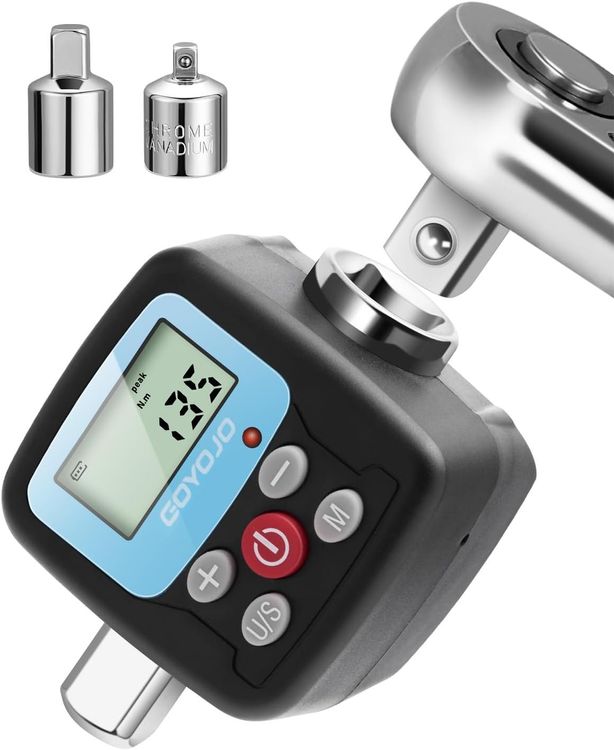 5-135Nm Digitale chiave dinamometrica 1/2''- 1/4'' - 3/8''