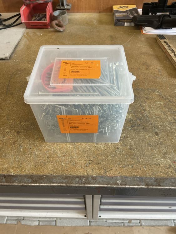 Ferro Norm Torx 6,0x120, 300 pz, Nuovo!