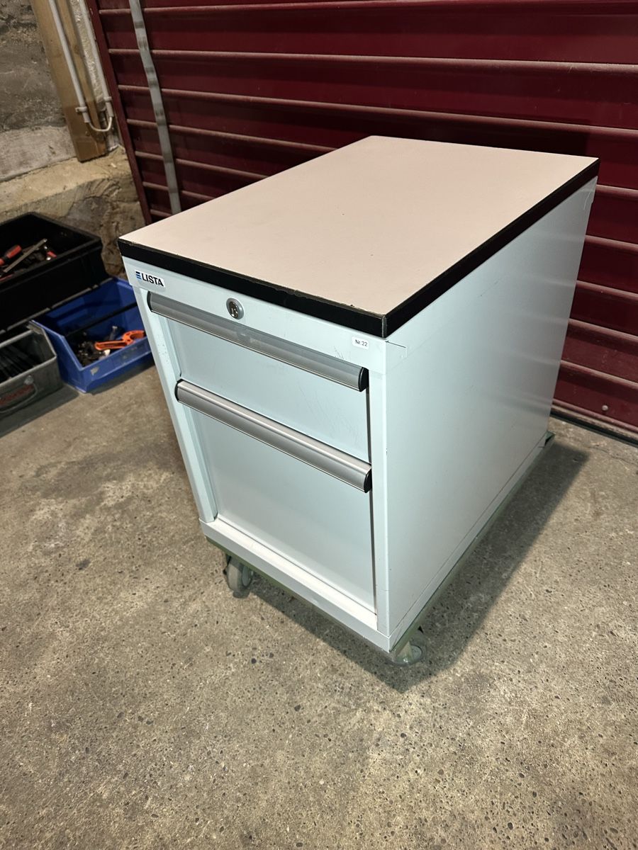Pannello di contenimento n. 22 / Cassetti/ Carrello da officina - Image 3