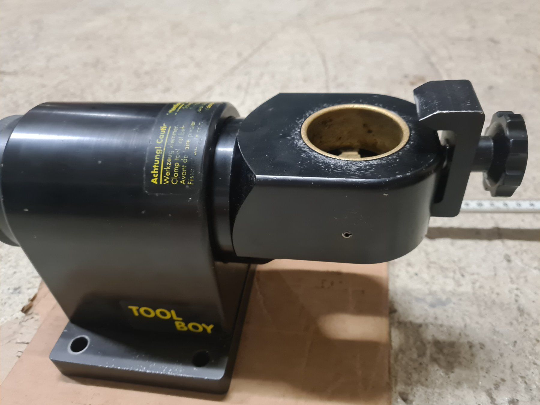 Blocco di montaggio degli utensili Toolboy per portautensili HSK - Image 1