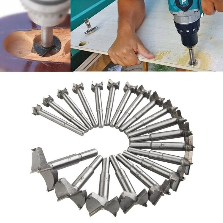 ✅NEU 20 Teile Dübelbohrer Holzbohrer Forstnerbohrer 14-50mm