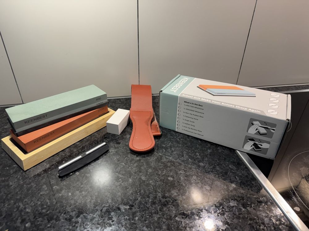 Set di pietre per levigare/pietre per acqua 400/1000/3000/8000