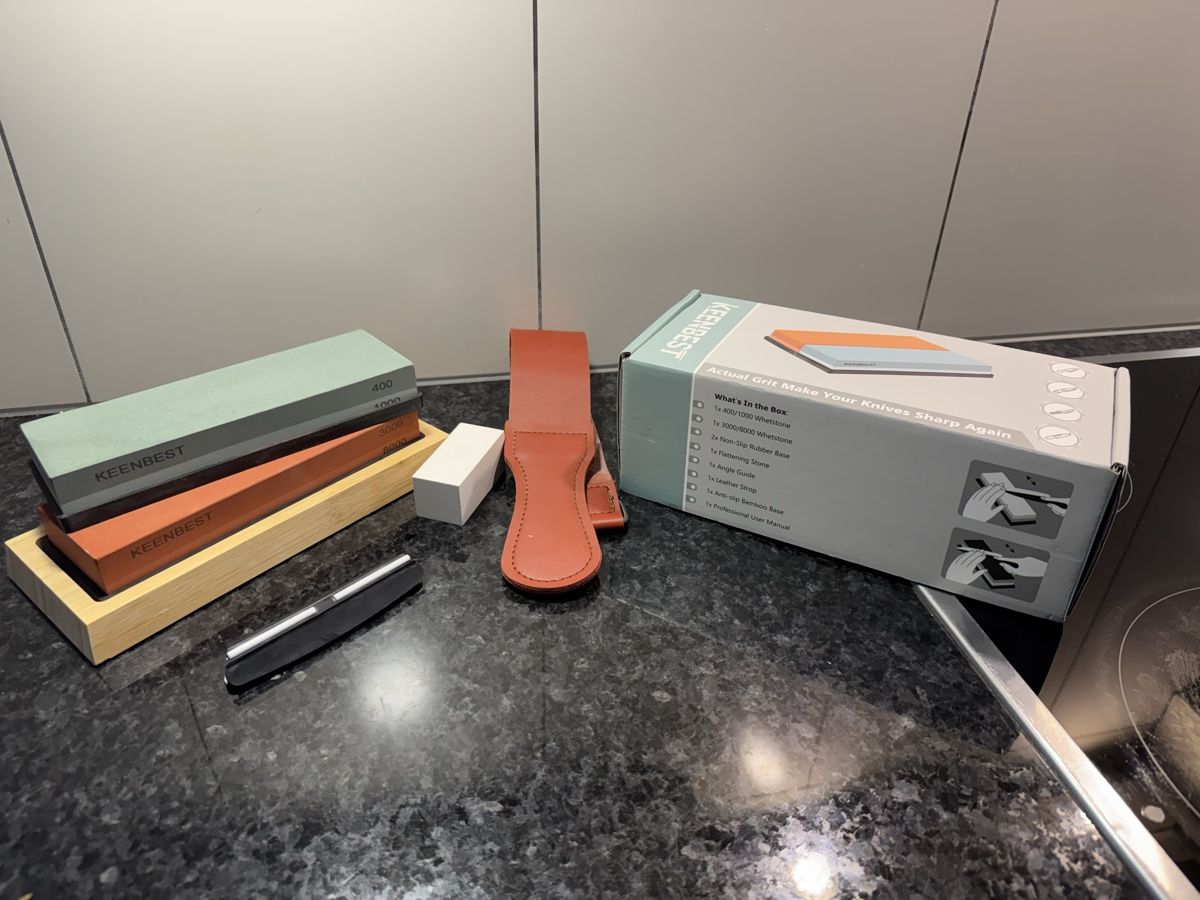 Set di pietre per levigare/pietre per acqua 400/1000/3000/8000 - Image 1