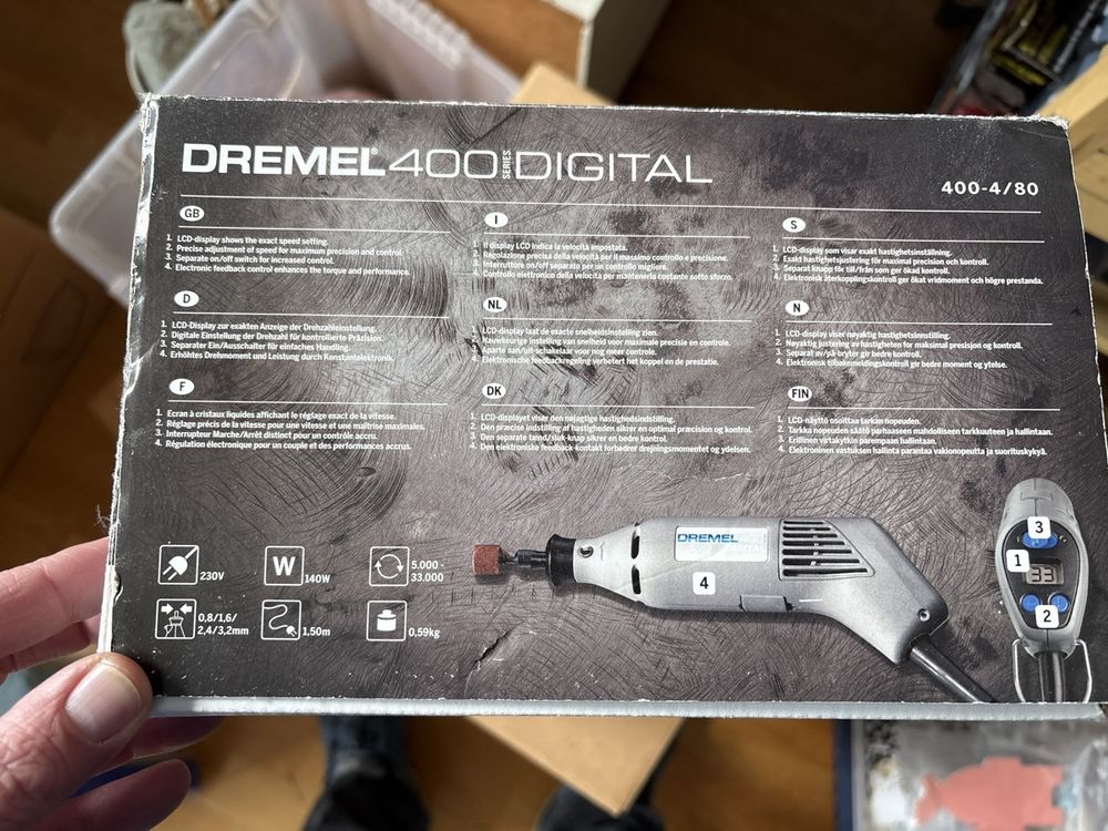 Dremel 400 Series Digital Multitool - come nuovo! Completamente! - Image 2