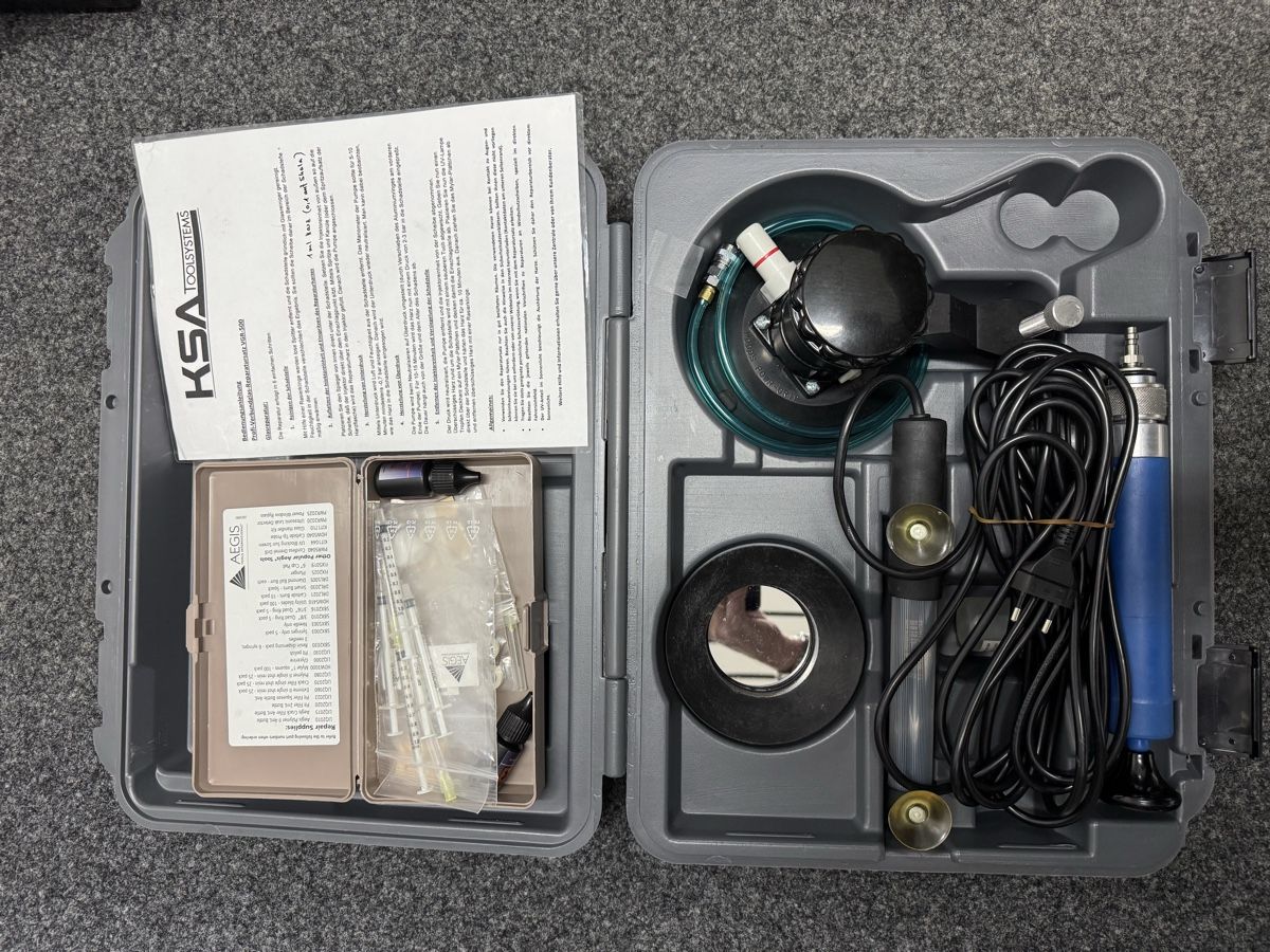 Kit di riparazione per parabrezza, KSA Tool System, completo - Image 1