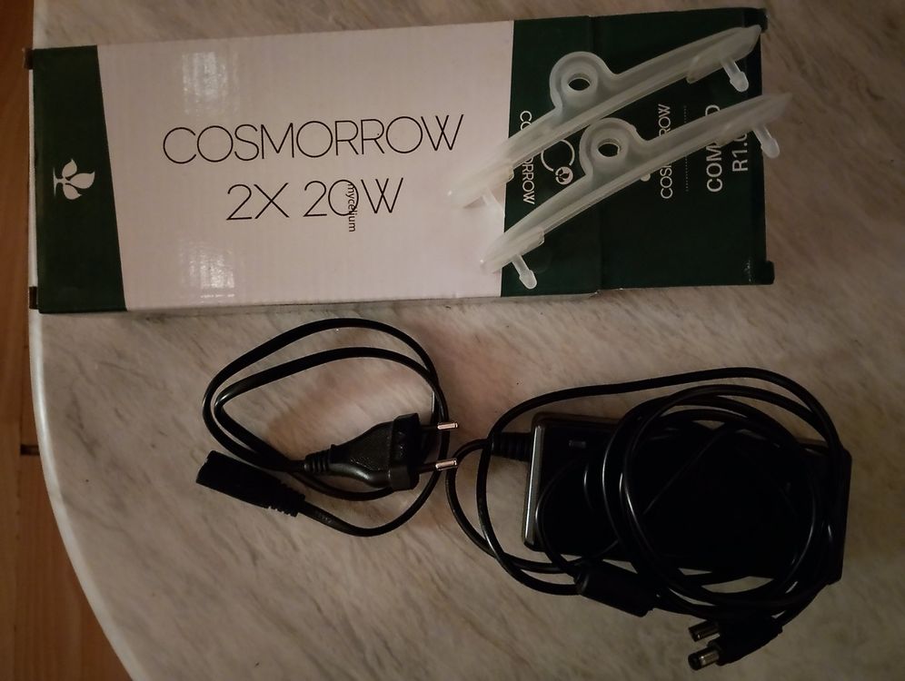 Cosmorrow® alimentatore LED 2 x 20 Watt e 2 LED di fioritura - Image 2