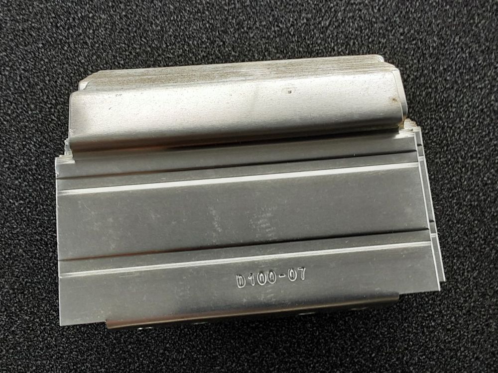 Lista trennbleche altezza 75 mm larghezza 115mm 20 pezzi