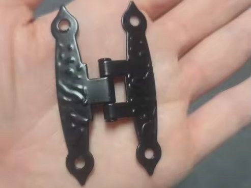10x cerniera nera in stile antico per porte, finestre - Image 1