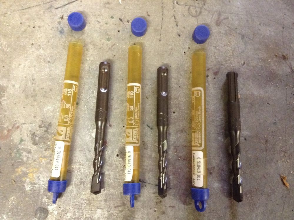 Forbici per calcestruzzo 3 pezzi Dm 8,0 mm, NUOVO