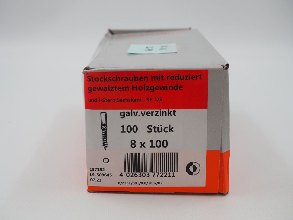 DRESSELHAUS Viti a testa di dado 100 pezzi (19947) - Image 2