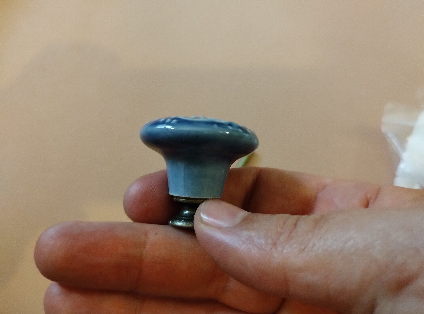 10x maniglia rotonda in ceramica Armadio da cucina Cassetto Comodino - Image 3