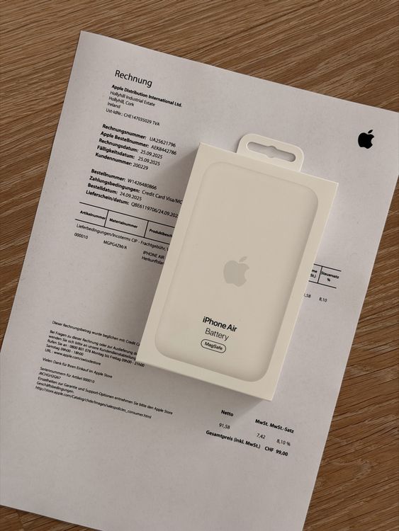 Batteria per iPhone Air