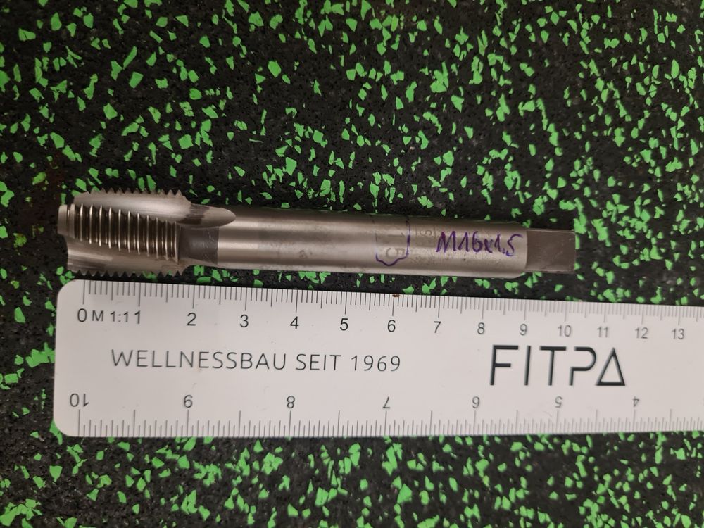 M16x1.5 filettatura HSS