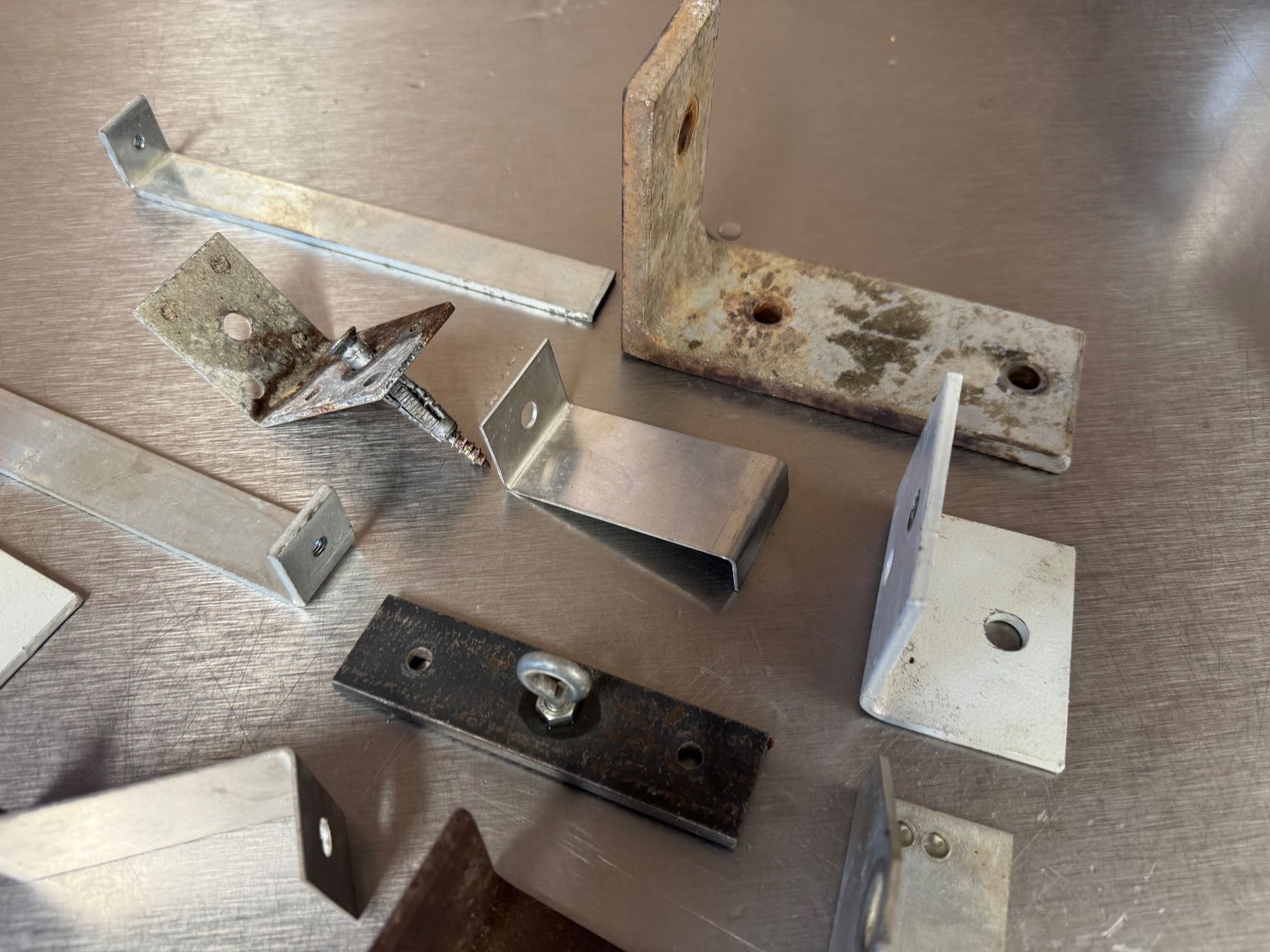 Convolut di connettori angolari, diverse versioni, metallo - Image 3