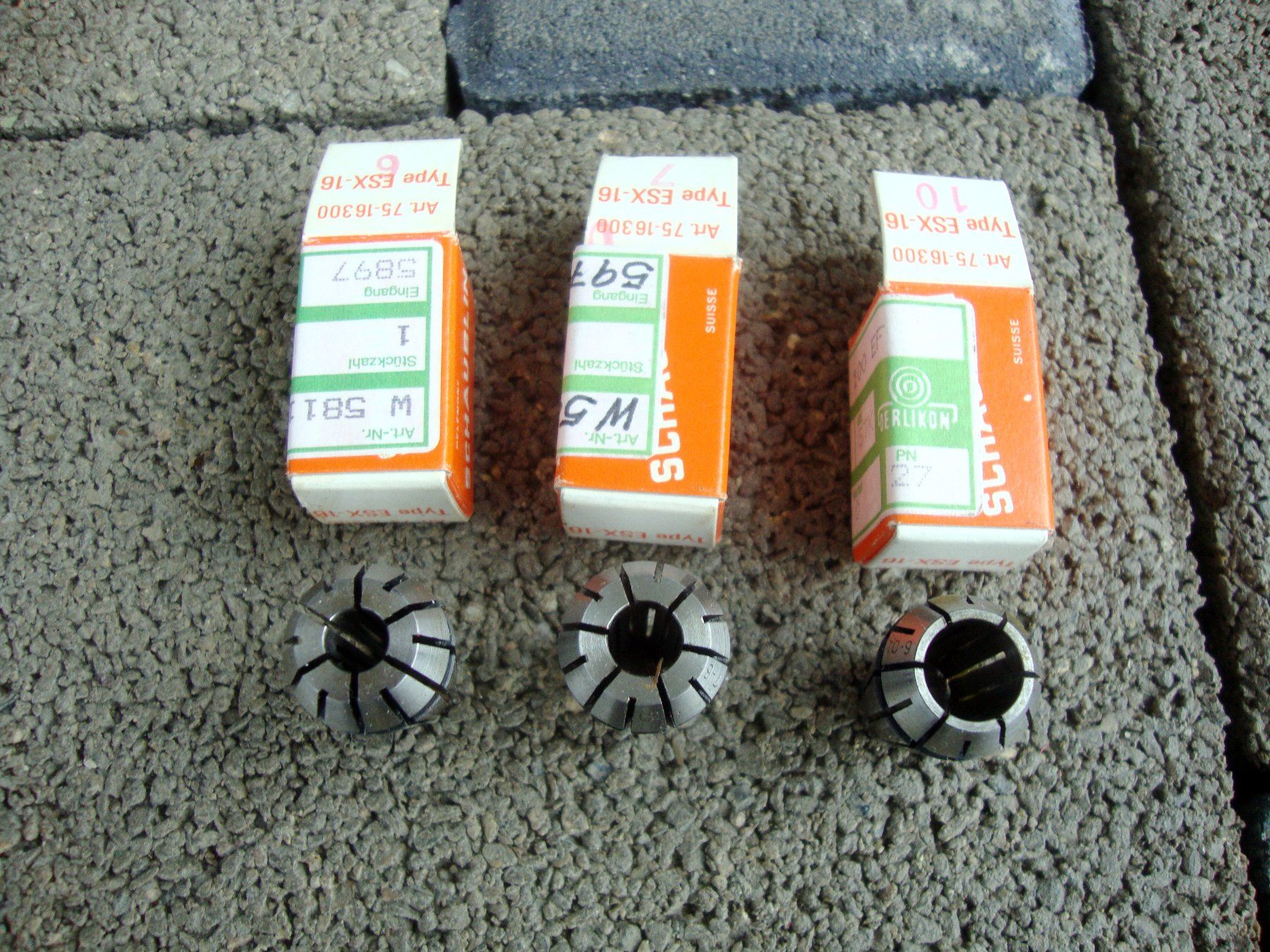 Tensione a forbice Schaublin tipo ESX-16 Gr. 6/7 e 10 mm Nuovo - Image 1