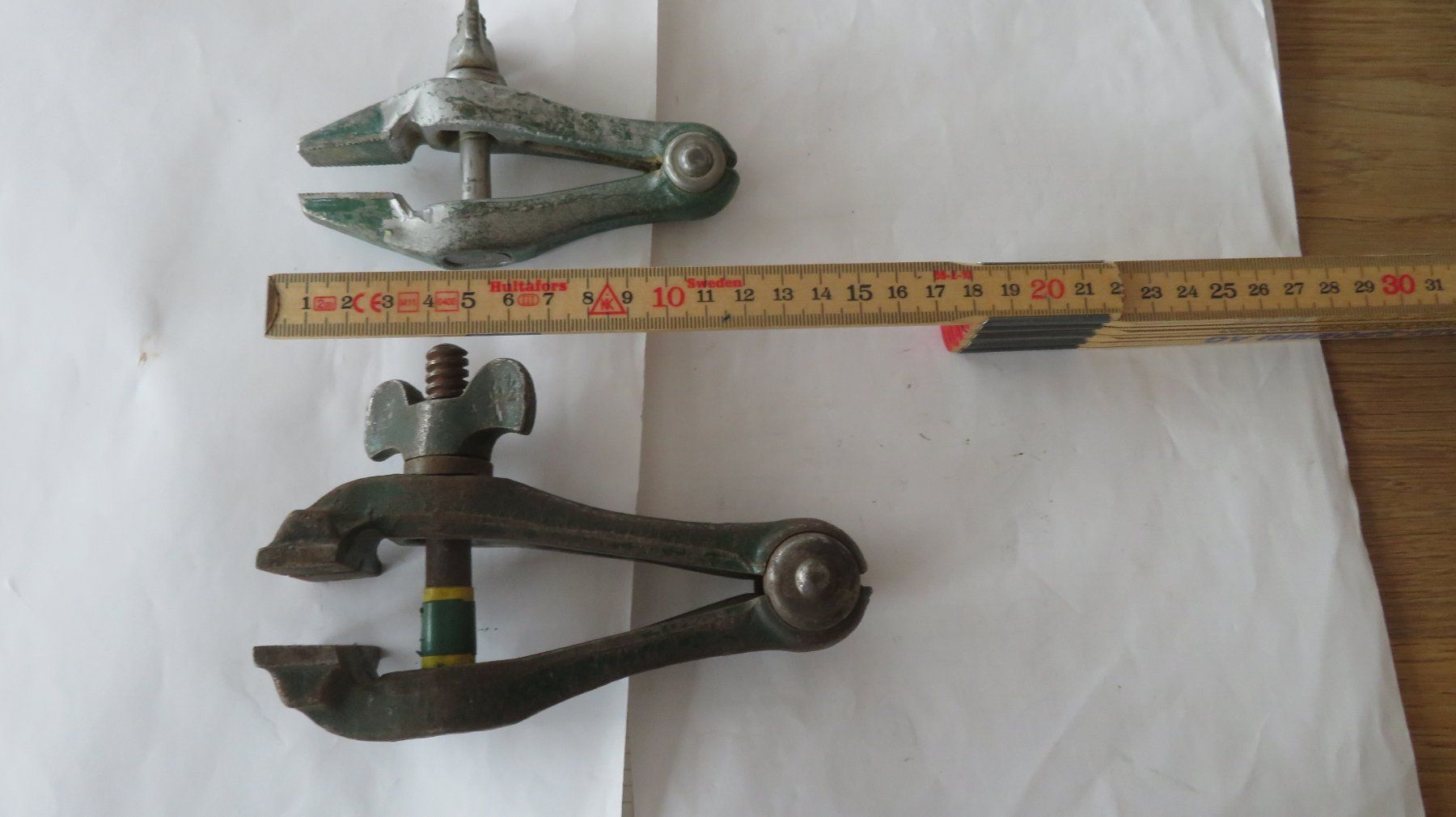 Feilkloben antico 2 pezzi antico Marca TURNUS 120 e 145 mm - Image 1