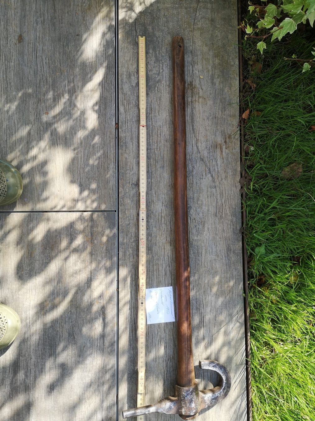 Antico martello da macellaio forgiato, rarità! - Image 3