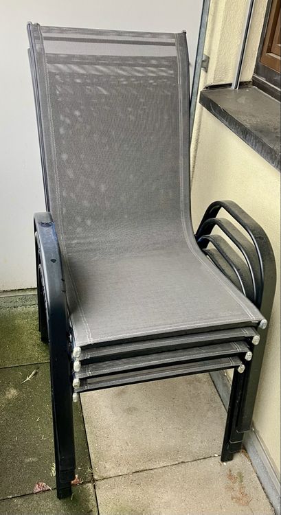 4 sedie da giardino