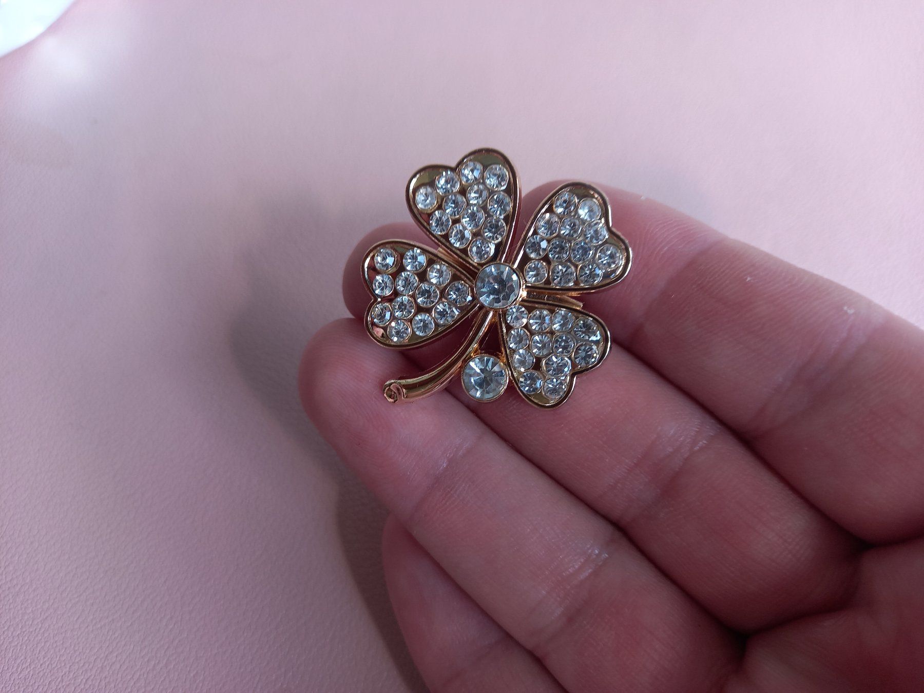 Brocca a forma di cuore con strass - Brocca trèfle - Image 3
