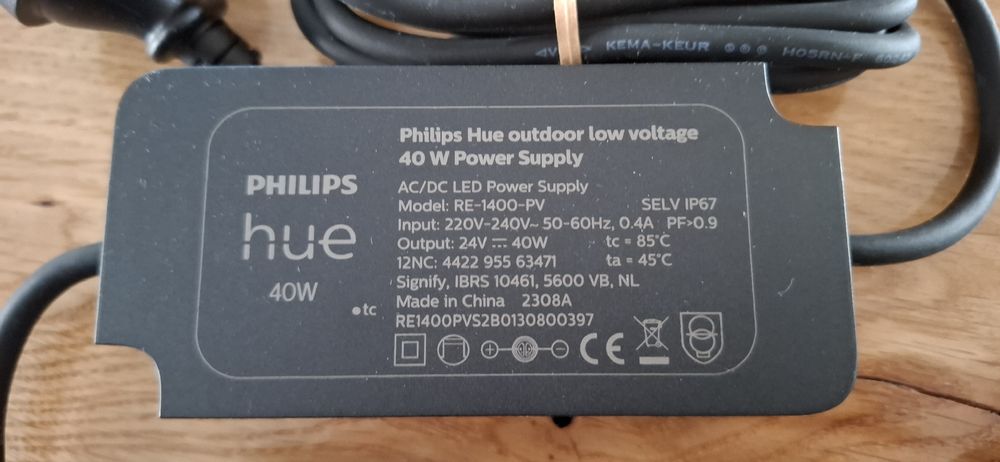 Philips Hue Trafo 40W Outdoor alimentatore, nuovo! - Image 2