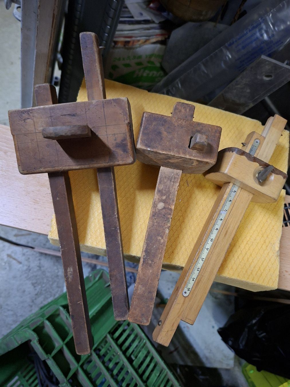 3 vecchi bastoncini da scherma - Image 1