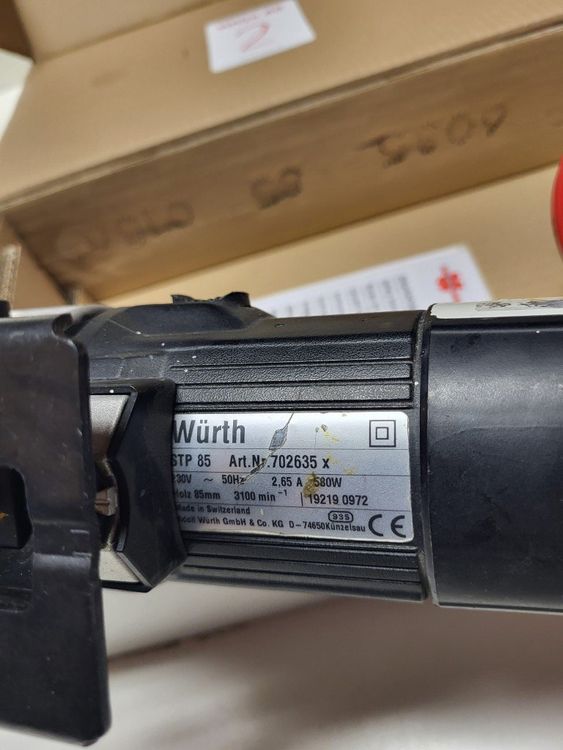 Würth Stichsäge (Lot 2) Standort 3944 Unterbäch - Image 2