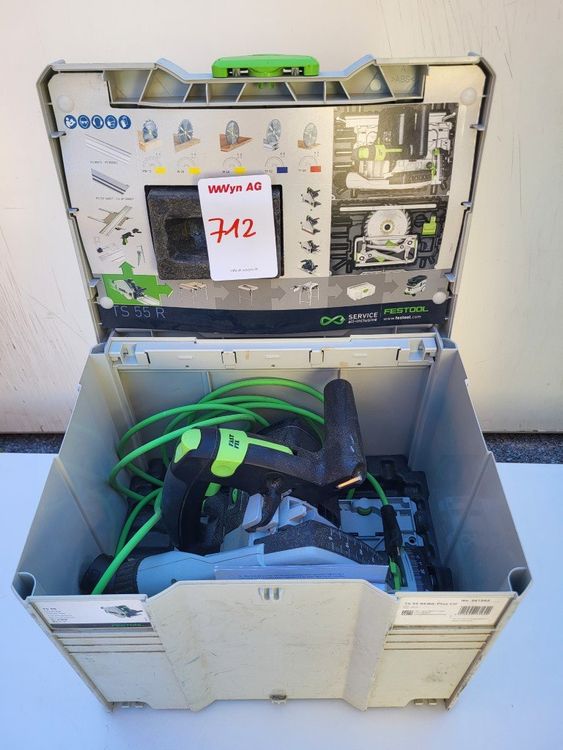Festool sega a mano (Lotto 712) Ubicazione 3944 Unterbäch