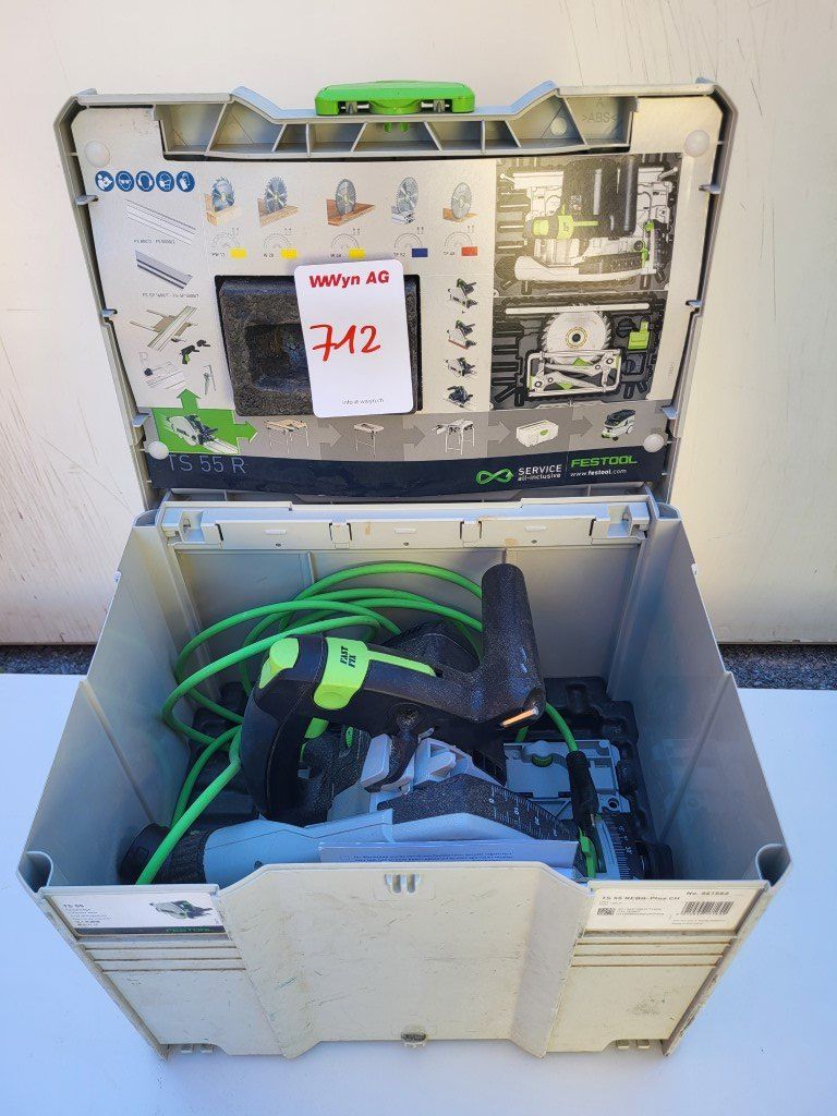 Festool sega a mano (Lotto 712) Ubicazione 3944 Unterbäch - Image 1