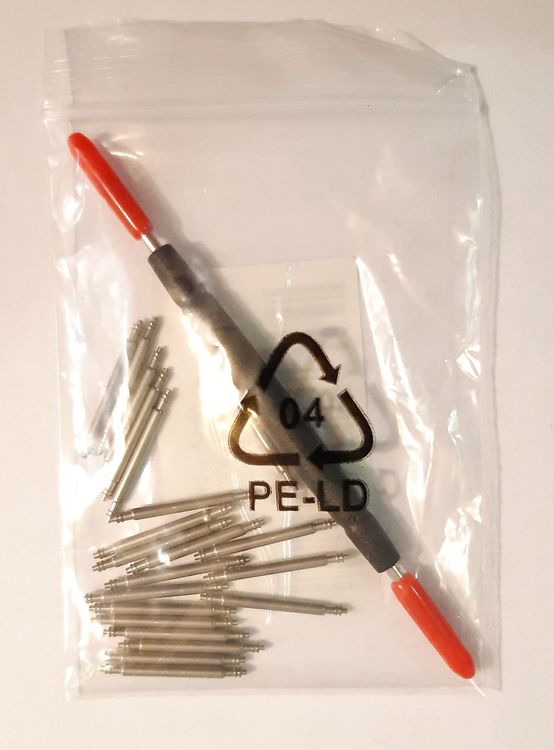 NUOVO Rimovibile per orologi - Stecche per cinturini per orologi 20mm x 1.8mm
