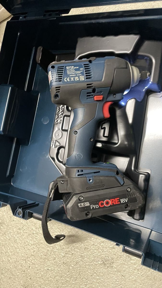 Bosch GDS 18V-300 batteria-powered impact driver as new.. only tested - Image 3