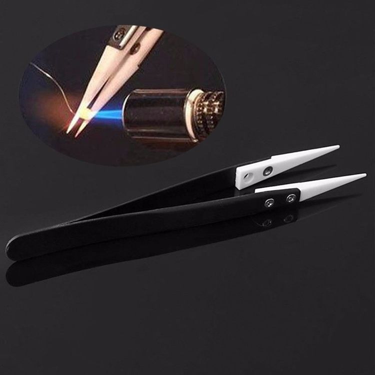 Pinzette in ceramica / antistatica e resistente al calore / tweezer