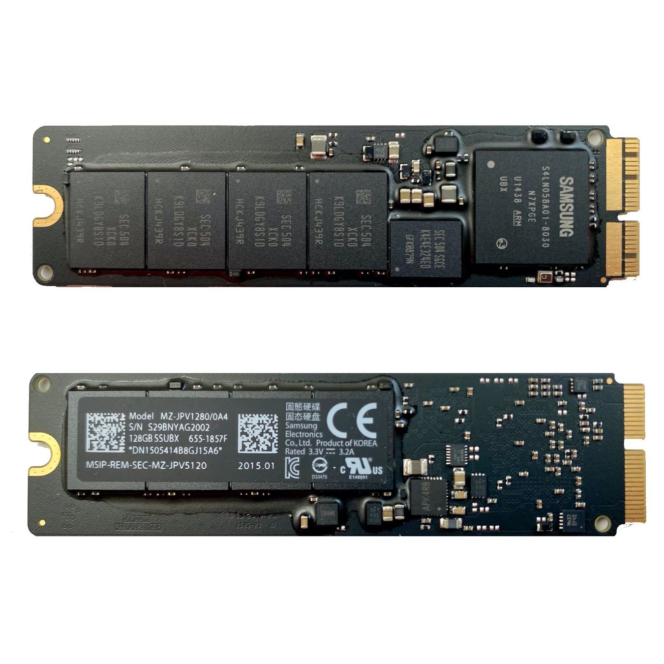 Original Apple SSD 512GB für MacBook Air & Pro 2013-2017 - Image 1