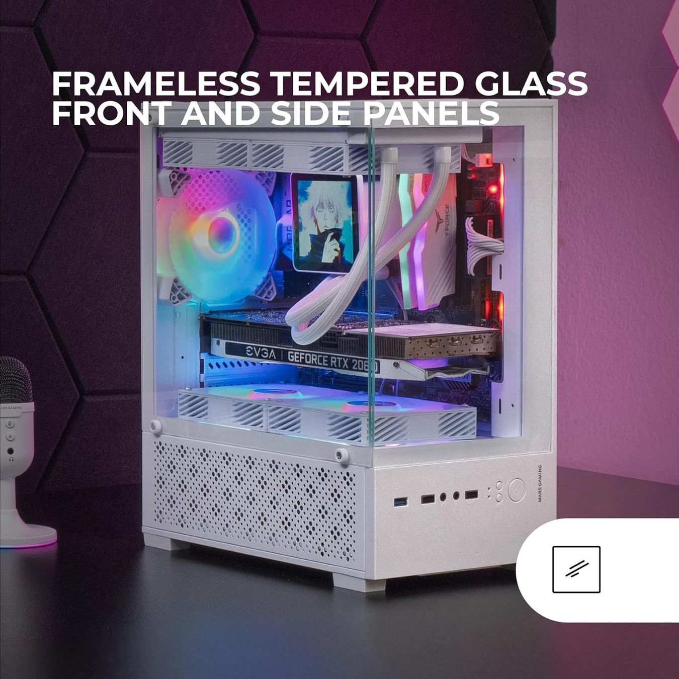Specia Gaming PC 14 Core E5 3,3Ghz 32GB 1TB RX5700XT +Wakü - Image 3