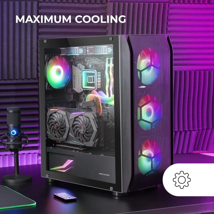Specia Gaming PC 36 Core E5 Workstation 256GB 2TB RX580 Neu - Image 2