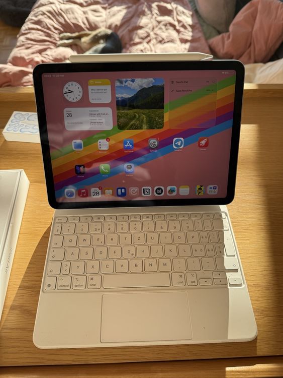 iPad Air M3 256GB con penna e tastiera Magic