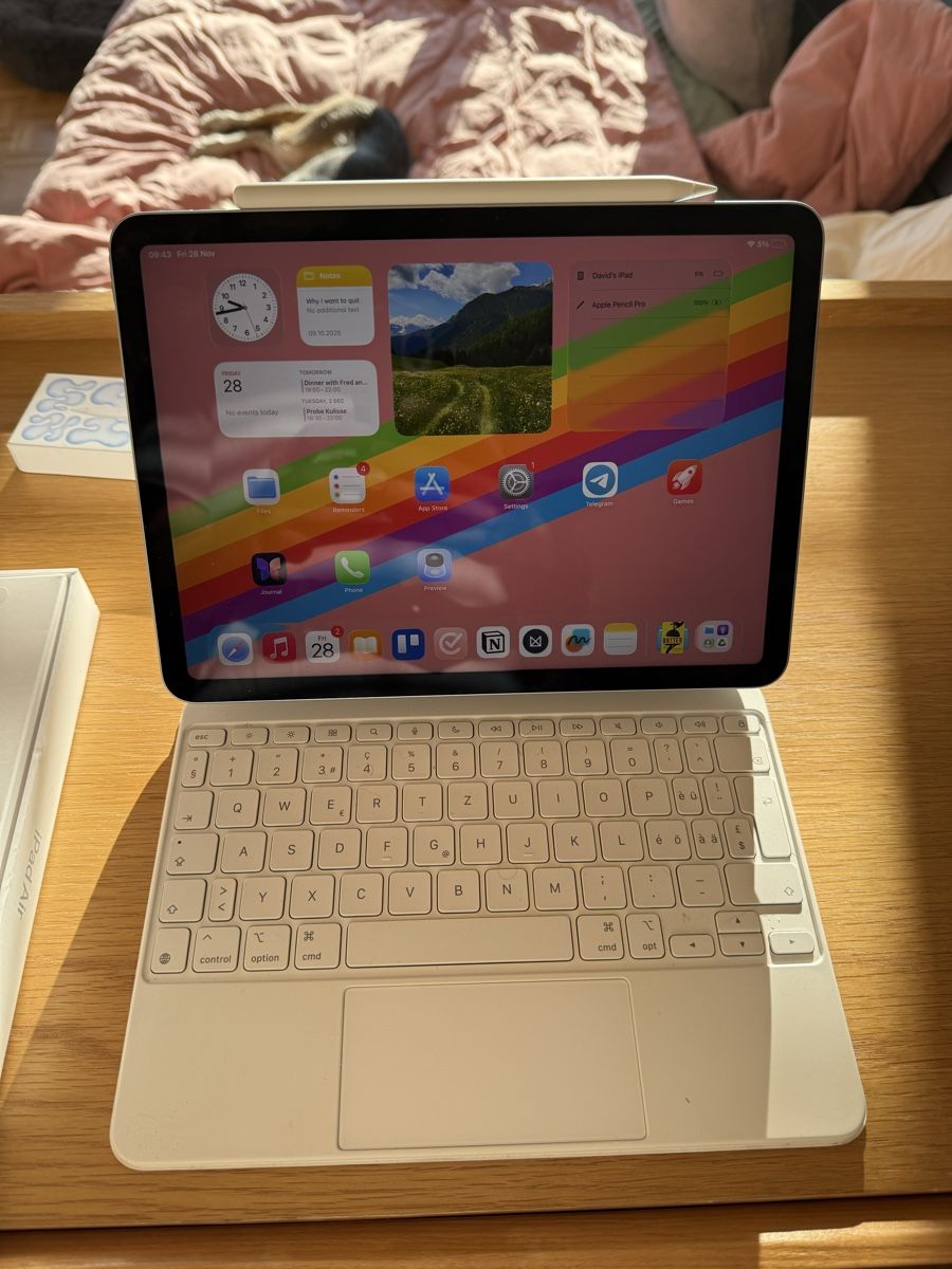 iPad Air M3 256GB con penna e tastiera Magic - Image 1