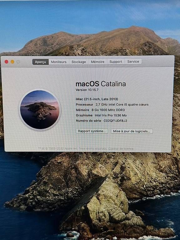 iMac 21,5 pollici Apple - Fine 2013 - Buono Stato - Image 3