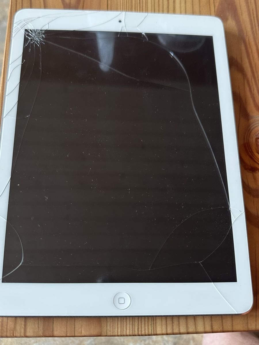 iPad Air bianco (vetro difettoso) - Image 3